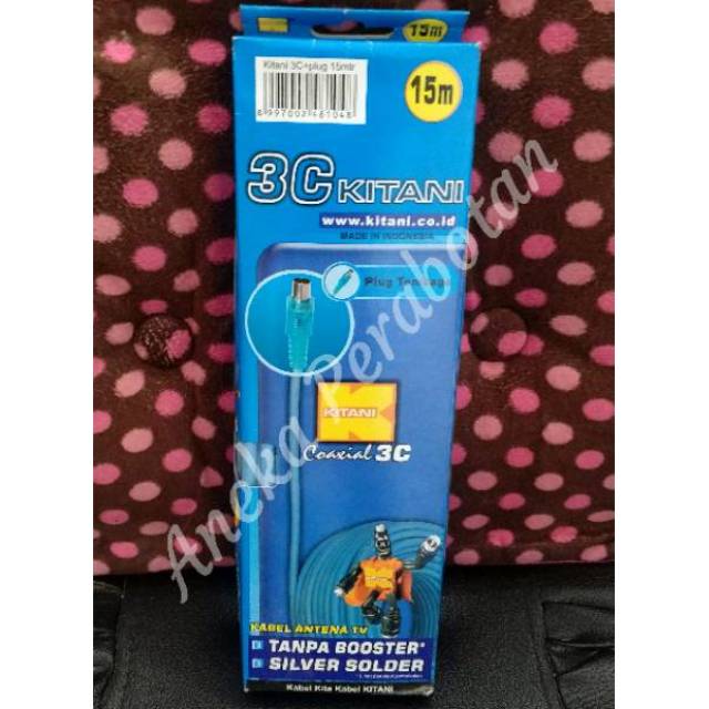 Kabel Antena TV 3C 15 Meter Kitani