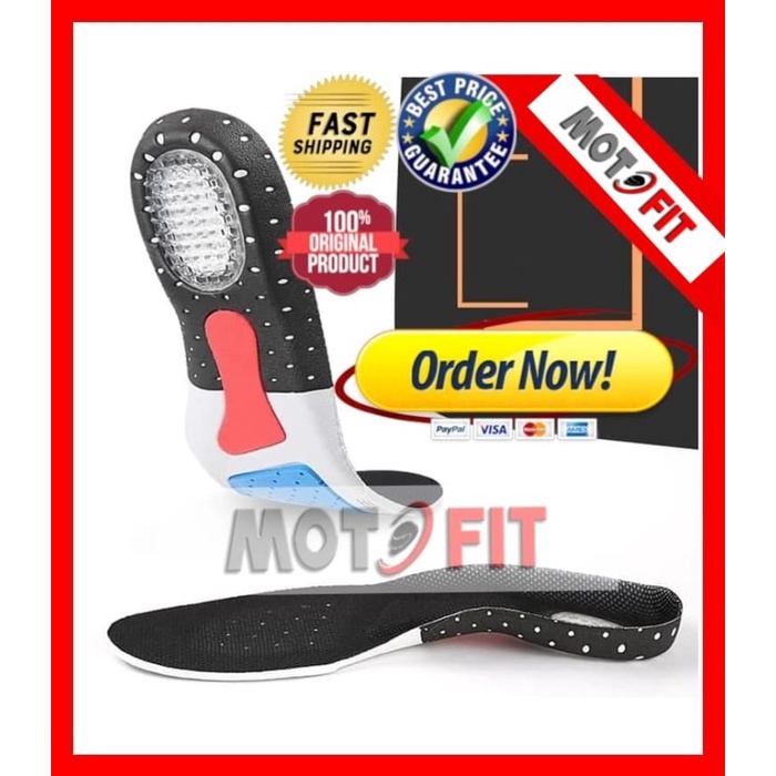 QUALITY Shoe pad silicone alas kaki sepatu gel / insole dalam sepatu sneaker