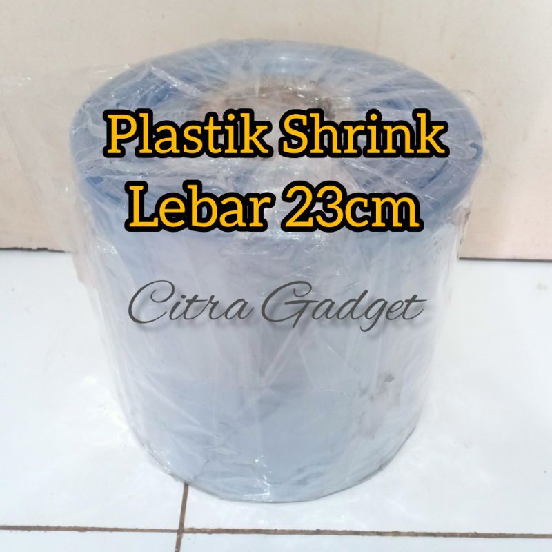 plastik Shrink 23cm roll besar