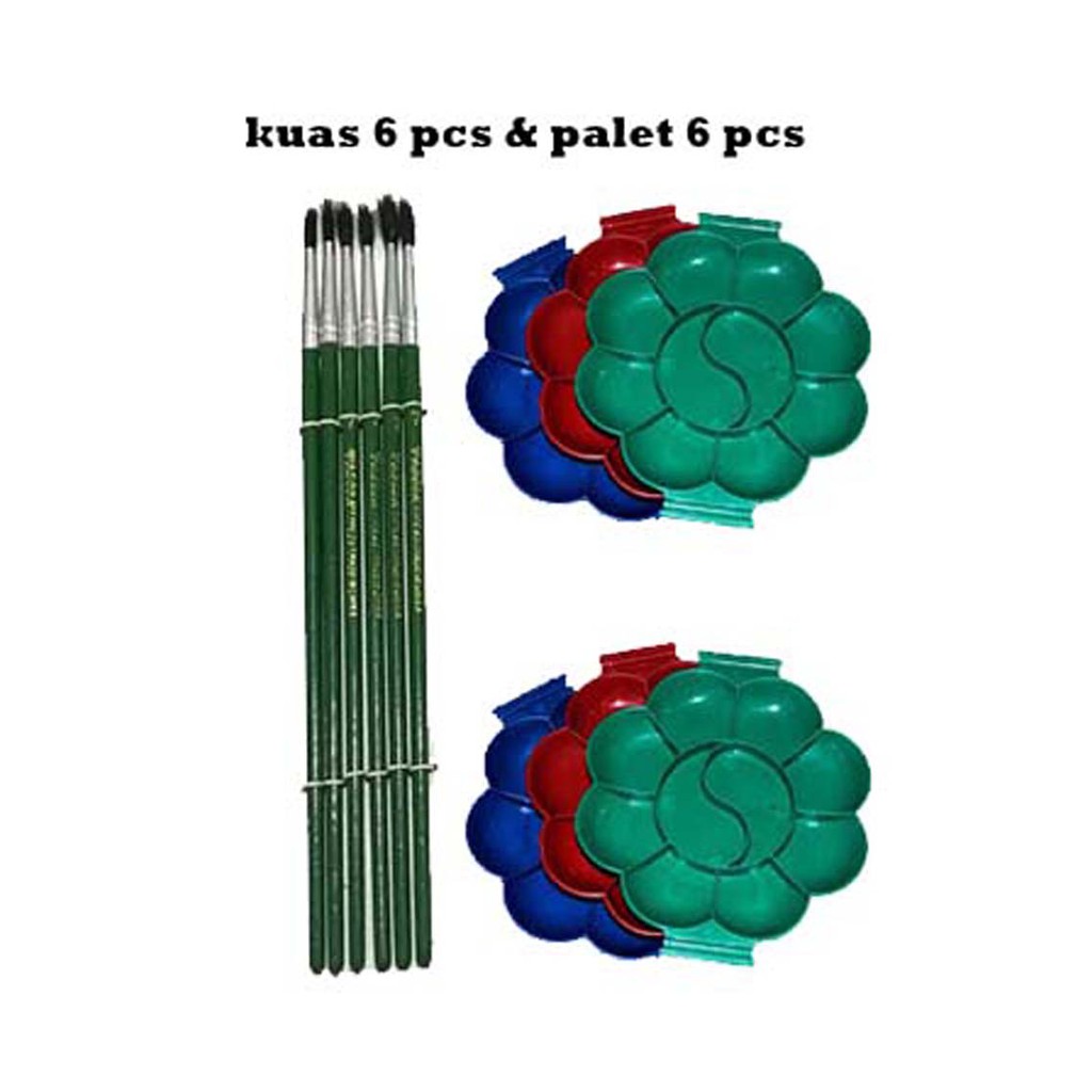 

Paket campur koas dan palet isi 1 lusin