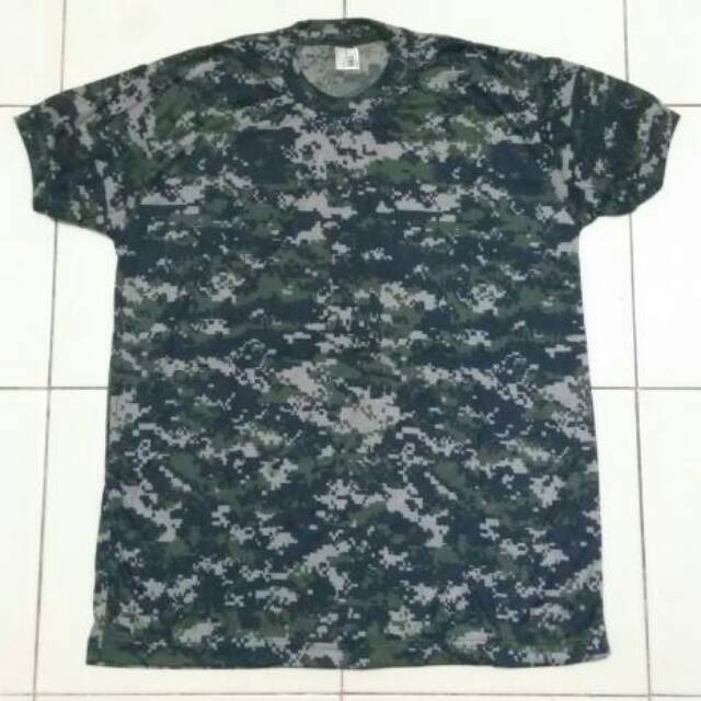 Baju Kaos Loreng Doreng Army Dewasa