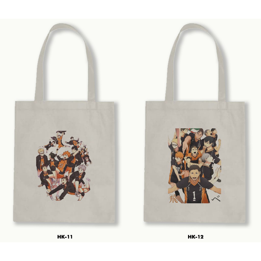 TOTE BAG BLACU - HAIKYUU (ANIME) .01