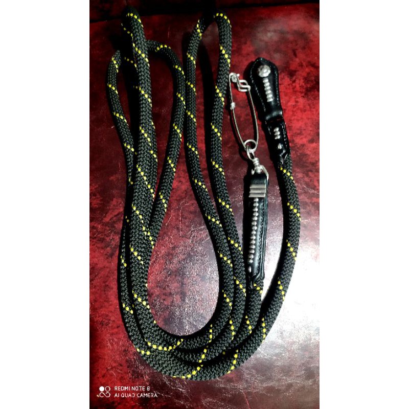 TALI TUNTUN ANJING - TALI BERBURU - TALI GUNUNG ASLI - KEPALA SEMAT ACC STAINLESS
