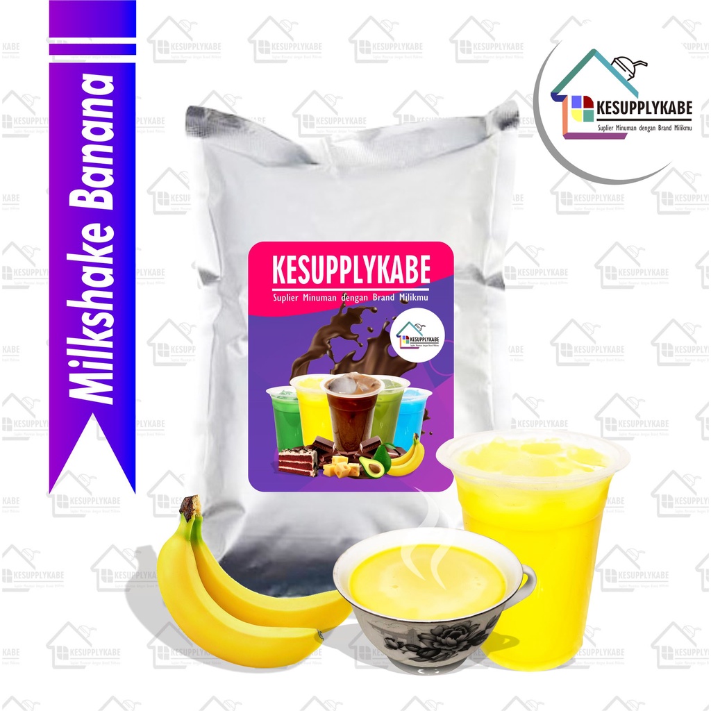

Bubuk Minuman Premium Aneka Rasa MIX (MILKSHAKE Banana Powder)