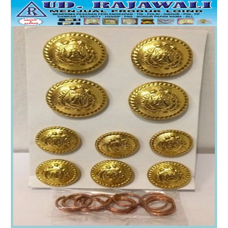 Kancing PDU Polri | Kancing PDU Polisi