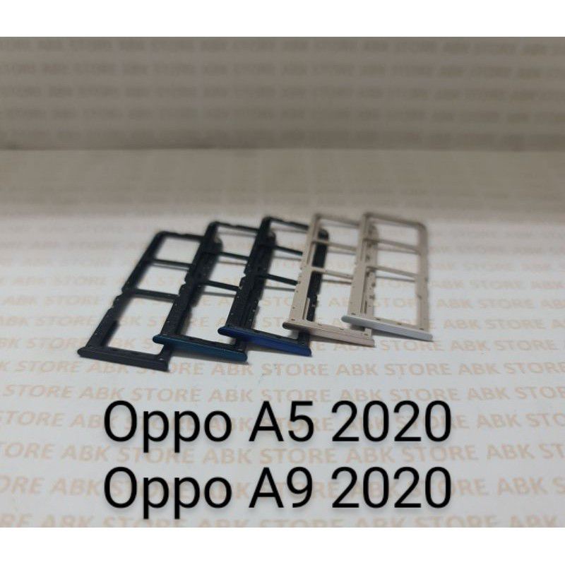 Simtray SimLock Slot Sim Tempat Kartu Simcard Oppo A5 2020 | A9 2020 Original