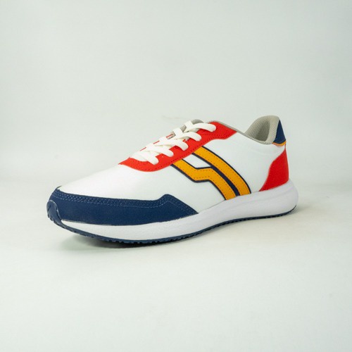Sepatu Casual Piero Original City Evo White Red P20873 BNIB