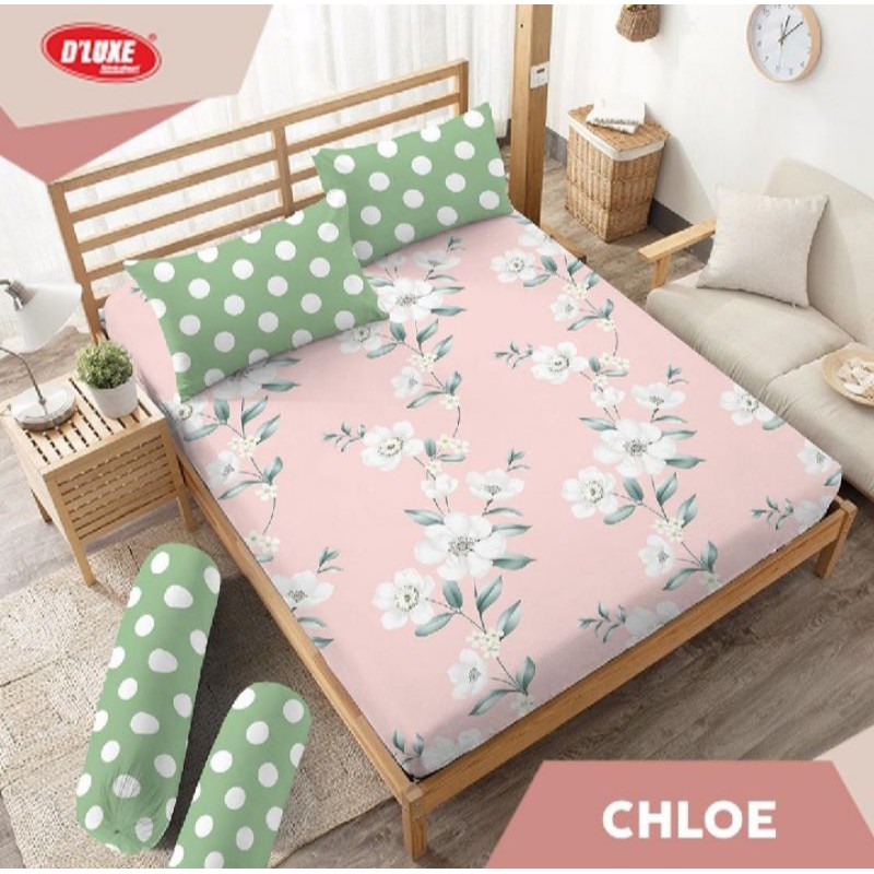 Sprei Deluxe Kintakun 160x200 T.30 Queen Chloe