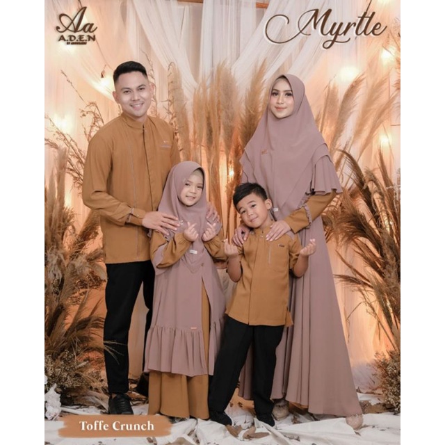 Sarimbit Myrtle by Aden / Gamis koko / Bisa COD