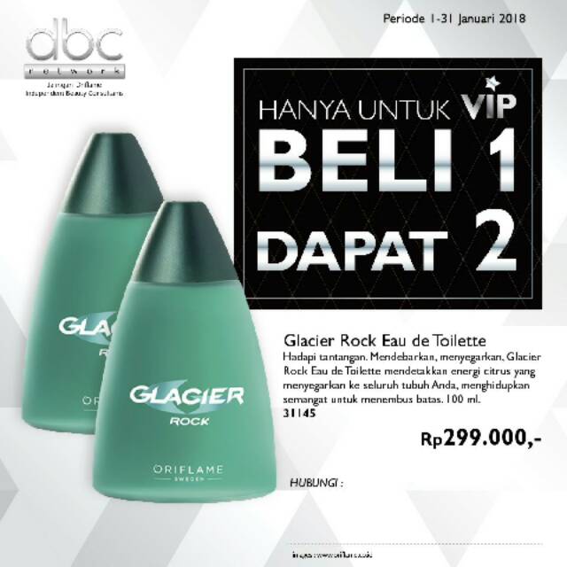 GLACIER ROCK EAU DE TOILETTE