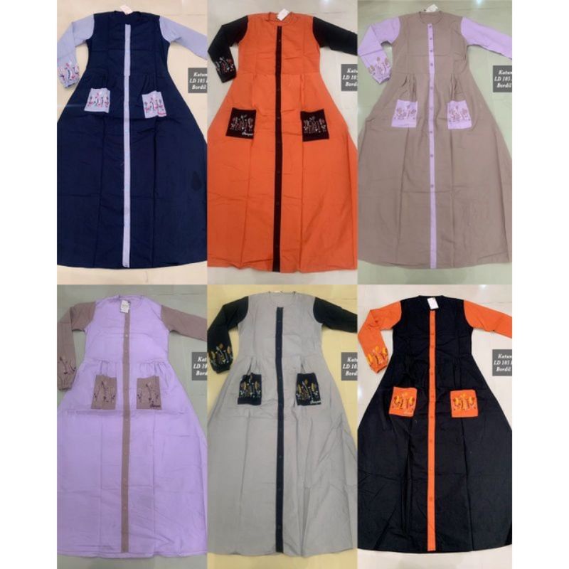 Gamis Inayah Katun HQ