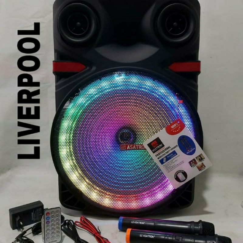 ASATRON LIVERPOOL (8873 UKM) 15INCH SPEAKER PORTABLE MULTIMEDIA/SPEAKER MEETING