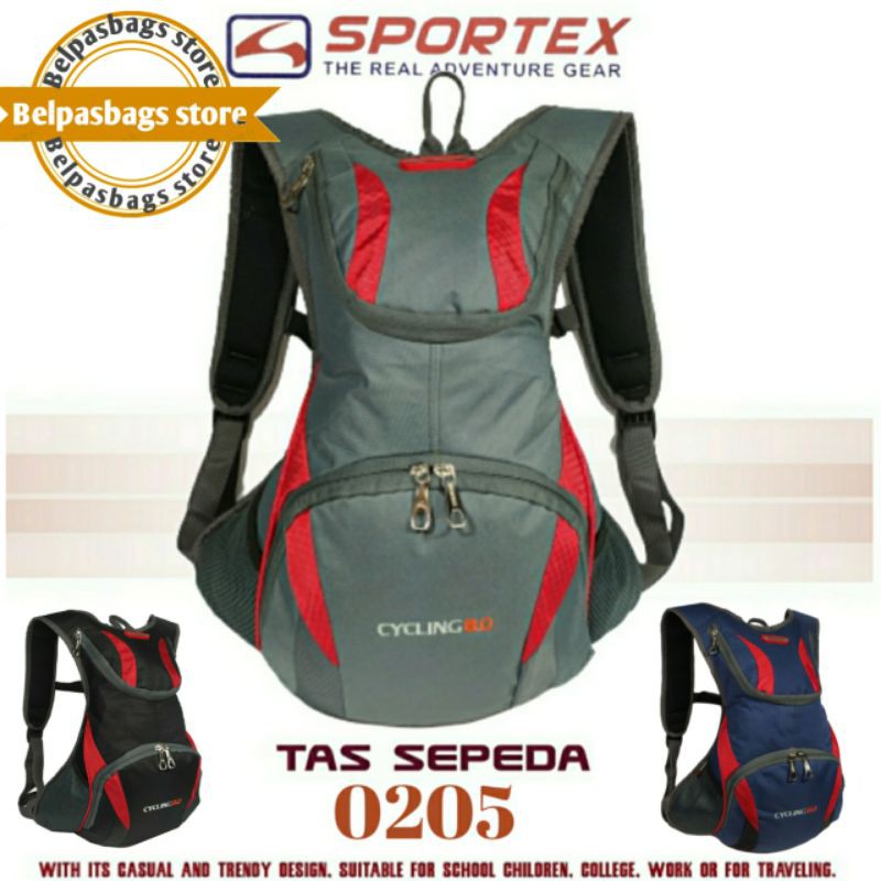 Tas sepeda ransel tas olahraga outdoor SPORTEX 0205