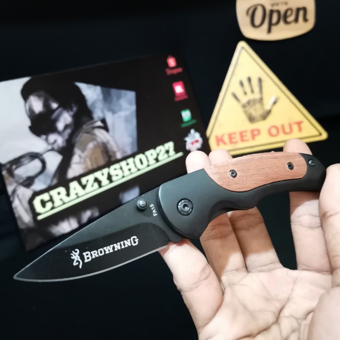 Pisau Dapur / Pisau Lipat Browning Fa15 / Pisau Survival / Pisau Lipat / Pisau