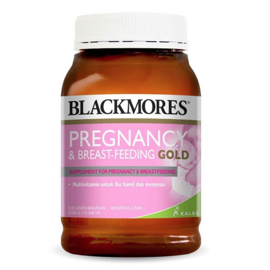 Blackmores Pregnancy Gold 180 Kalbe Capsule Breastfeeding Ibu Hamil