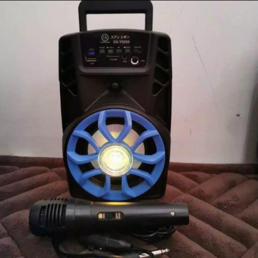 Speaker bluetooth SX-Y5008 Free Mic karaoke