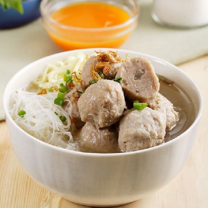 Bakso Ayam Kuah Favorite Belfoods 100gr / Bellfods Chicken Meatball