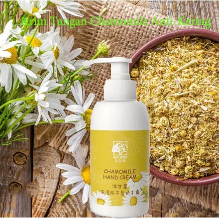 Krim Pelembab Tangan Chamomile Melembabkan Krim Tangan 200g Ekstrak Esensial Chamomile Untuk Melembabkan Kulit Singkirkan Kekeringan Dan Kekasaran