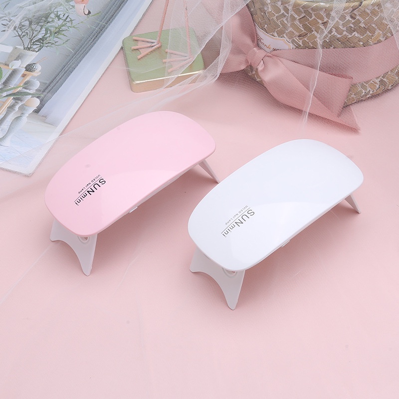 Pengering Kutek UV LED mini 6W Portabel Nail Dryer