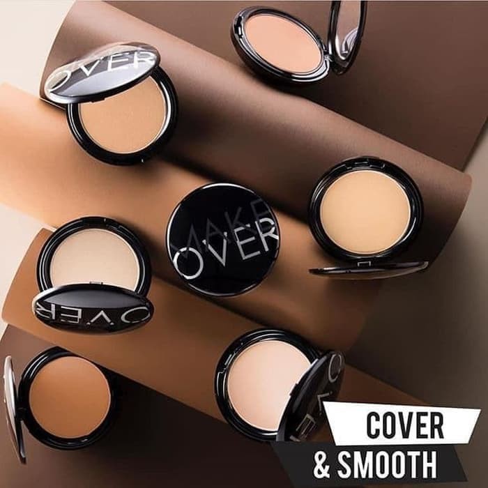Make Over Perfect Cover Two Way Cake Bedak Padat Original