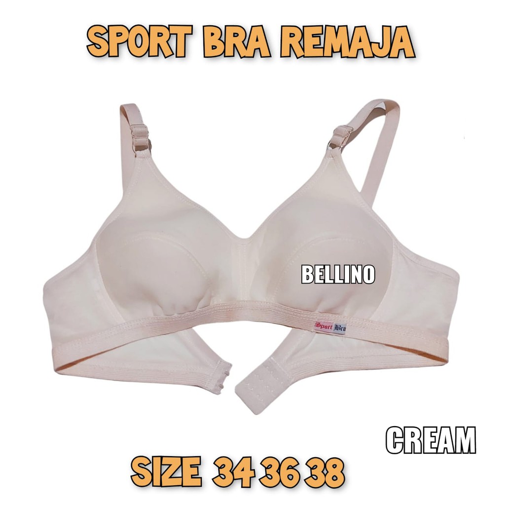 Sport Bra ABG Misty Tanpa Kawat 34 36 38 / BH Remaja Sport Murah / Bh Wanita Tanpa Kawat Ukuran Cup Kecil Bh Remaja Bh ABG Kutang Murah