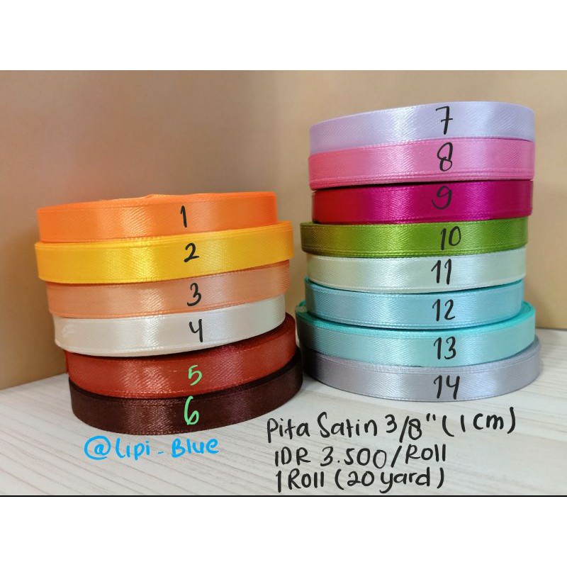 

pita satin 3/8