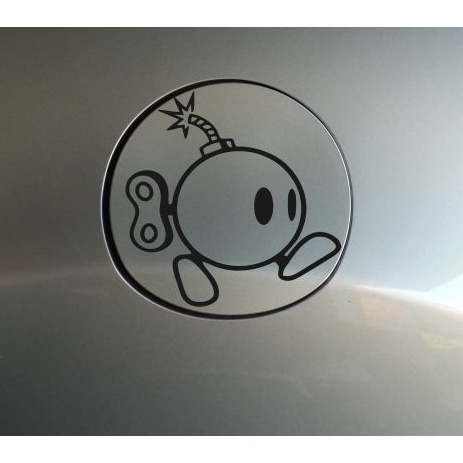 stiker mobil murah top cutting sticker tangki mobil variasi keren lucu tangki keren