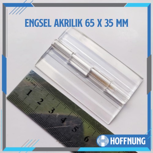 Engsel Akrilik 65 X 35 mm Hinge Acrylic 65x35mm Ukuran 6 cm