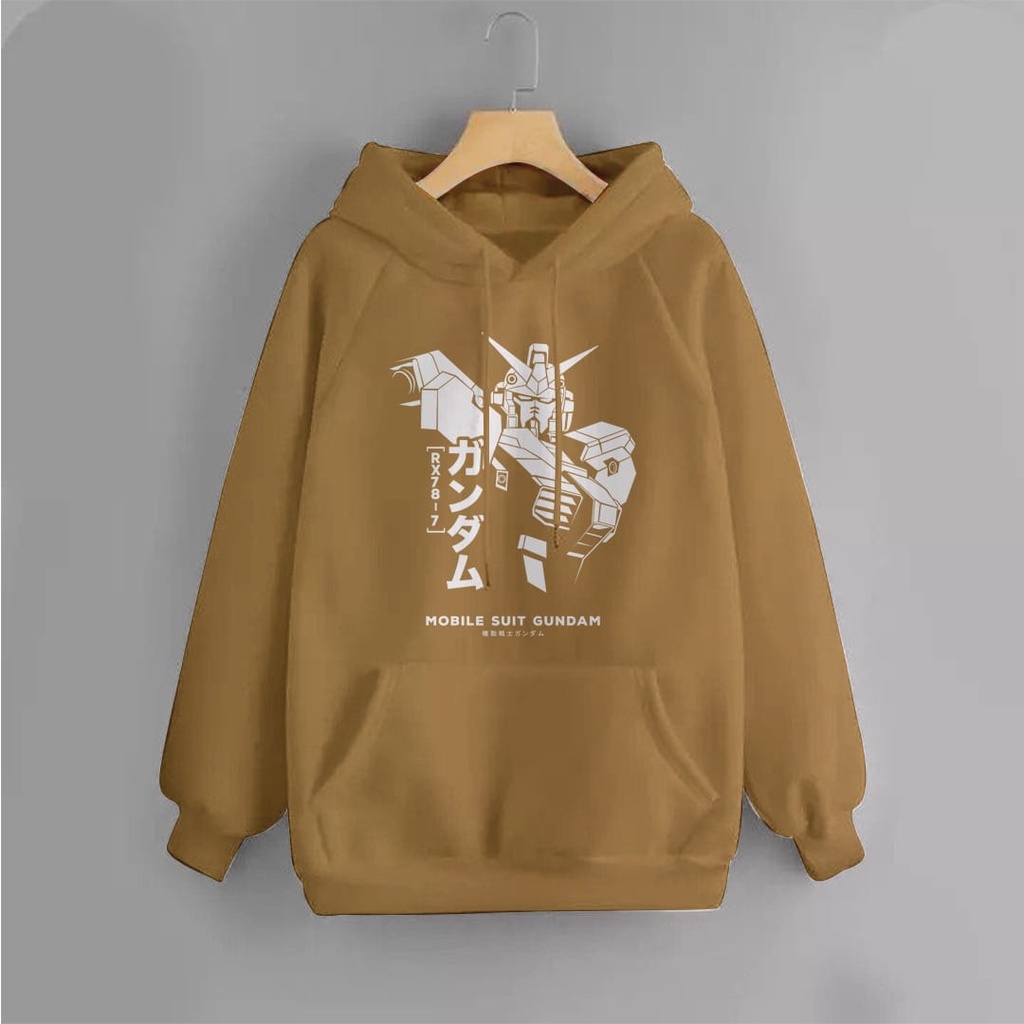 GUNDAM HOODIE PRIA - ATASAN HOODIE TEBAL PREMIUM