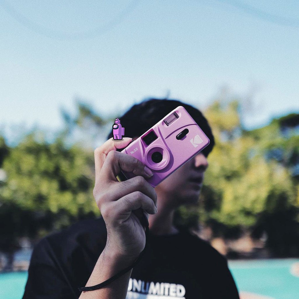 Kodak M35 Film Camera with Flash ORIGINAL FMO-3