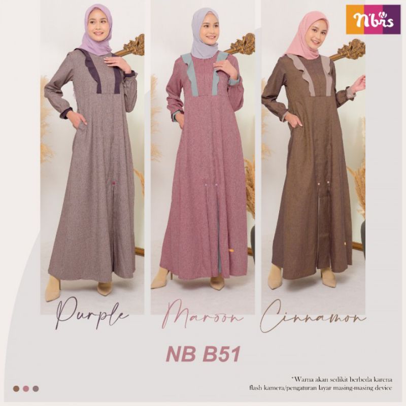 GAMIS NIBRAS TERBARU NB B51