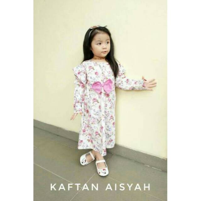 Part-2 Kaftan Aisyah | Kaftan Anak Perempuan Cewek Cantik Lucu Murah