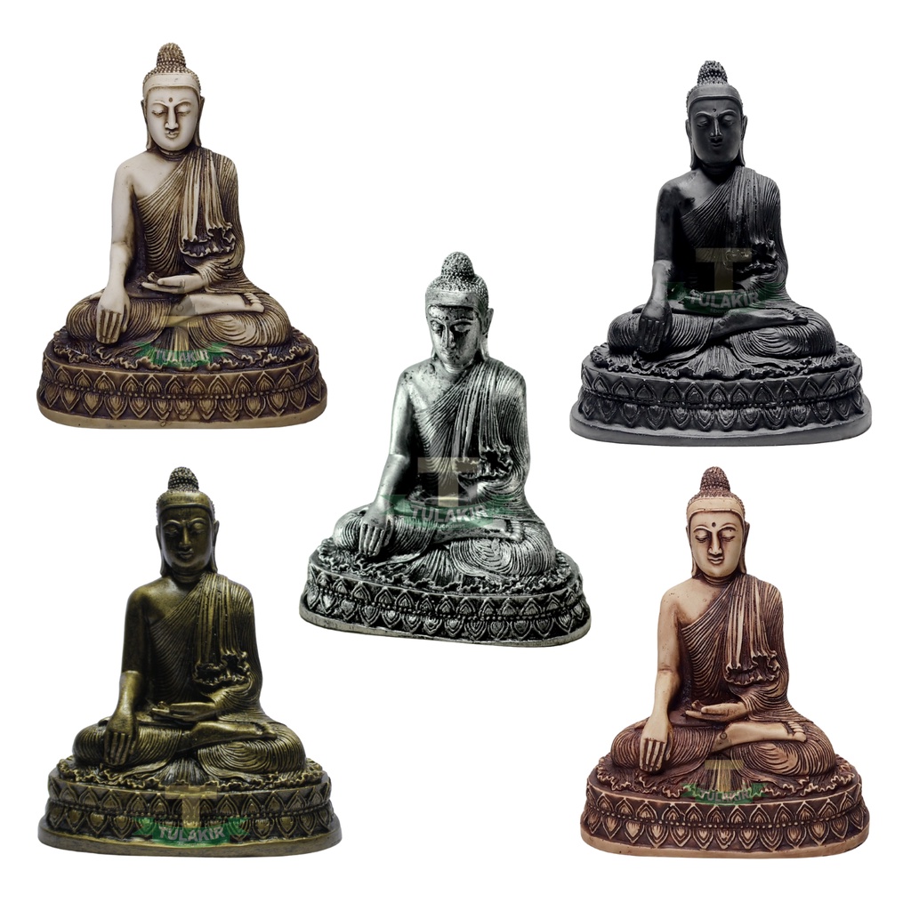 Hiasan Aquarium Budha Thailand Tulakir Fiberglass