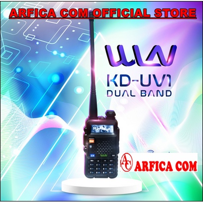 HT WLAN KD UV1 DUALBAND WLN KD UV1 KDUV1 Walkie Talkie WLAN VHF UHF