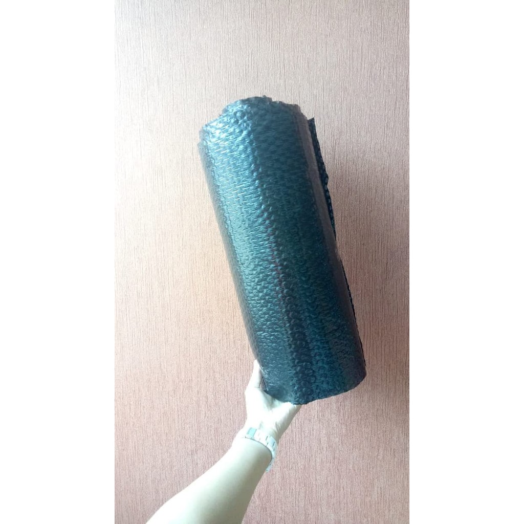 

MEDAN Bubble wrap HITAM 40 x 800 cm plastik pembungkus Pecah Belah