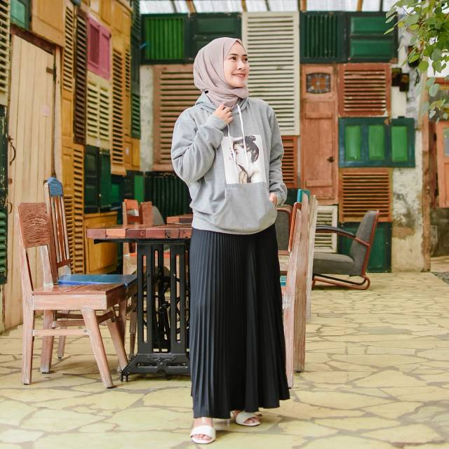 SHADOW WOMAN HOODIE WANITA - ATASAN TEBAL PREMIUM