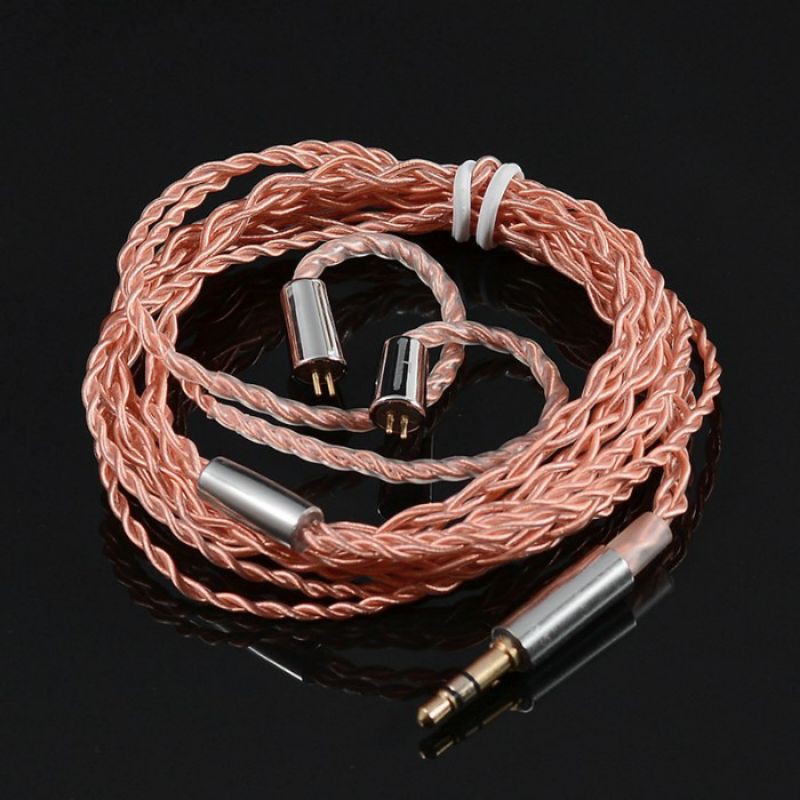 FAAEAL Kabel Upgrade Cable with Mic Full Copper Litz Mirip Kabel Hibiscus