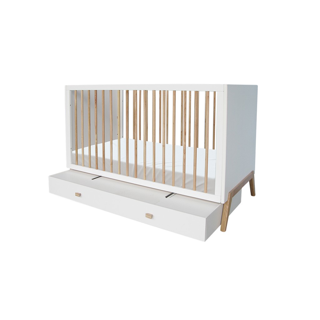 THEO MARELIE BED DRAWER trundle NEIGE COLOUR / LACI TEMPAT TIDUR