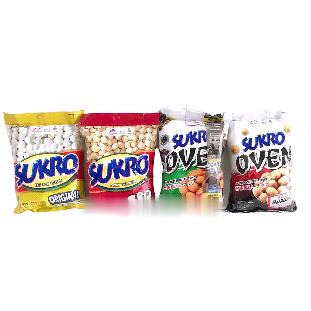 

SUKRO Kacang 100-120GR Makanan