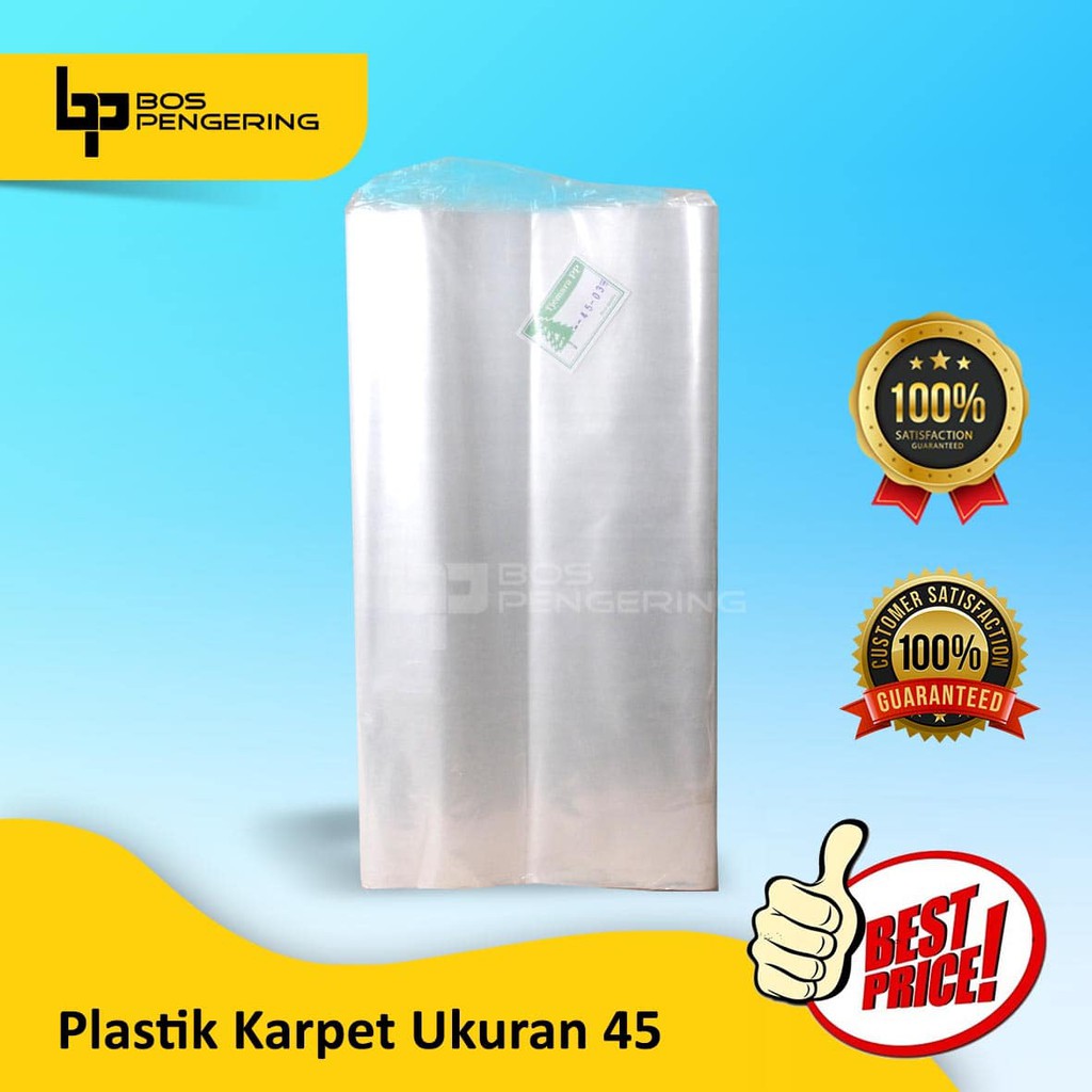 Plastik Packing Karpet - Plastik Roll Karpet Laundry  45 cm 3 kg Berkualitas