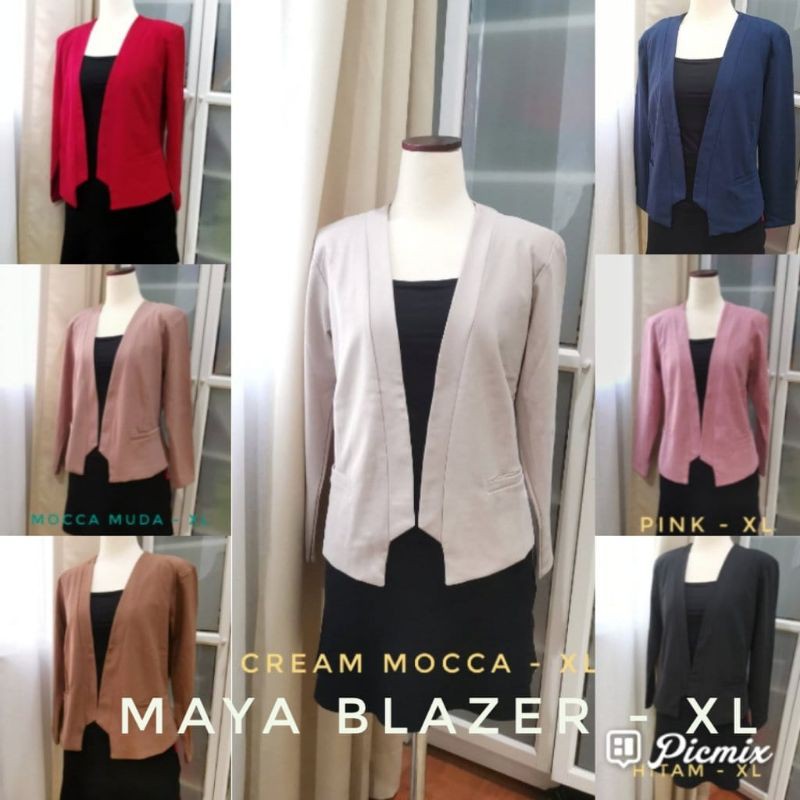 MAYA BLAZER XL &amp; XXL TANGAN PANJANG 075790