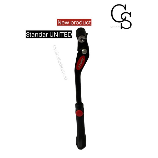 Standar Jagang Samping Sepeda Lipat 16 18 20 Inch Adjustable United KXY 1342 Alloy