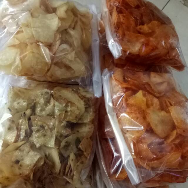 

Keripik singkong 3rasa