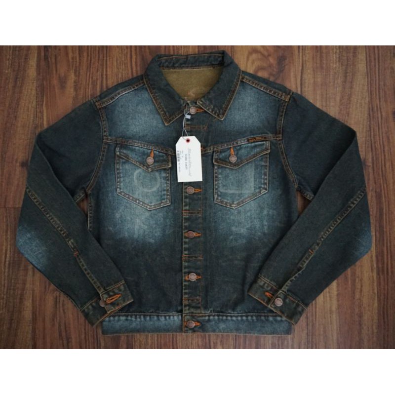 Jaket Denim NUDIE JEANS ORIGINAL Branded Sisa Export