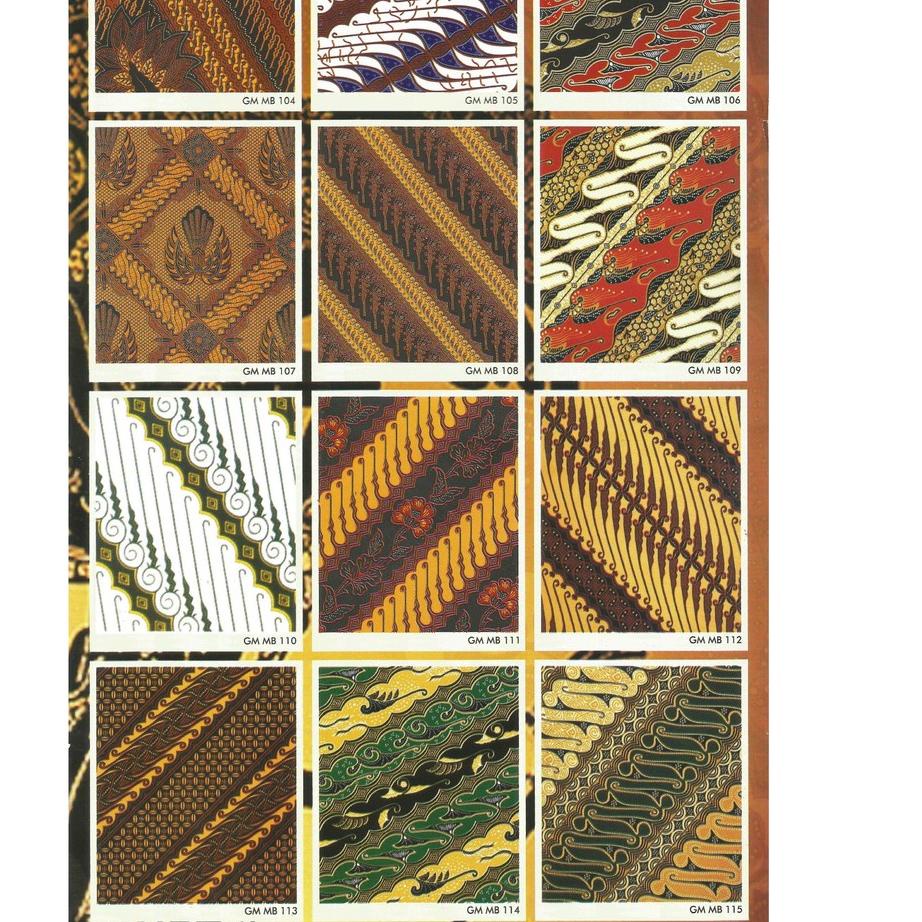 

Terbagus.. GM MAP BATIK ART CARTON MBAC