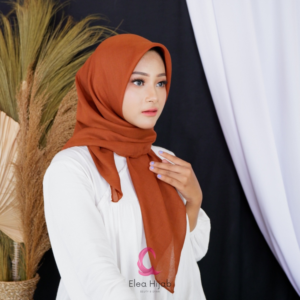 HIJAB SEGIEMPAT PARIS POLOS PREMIUM