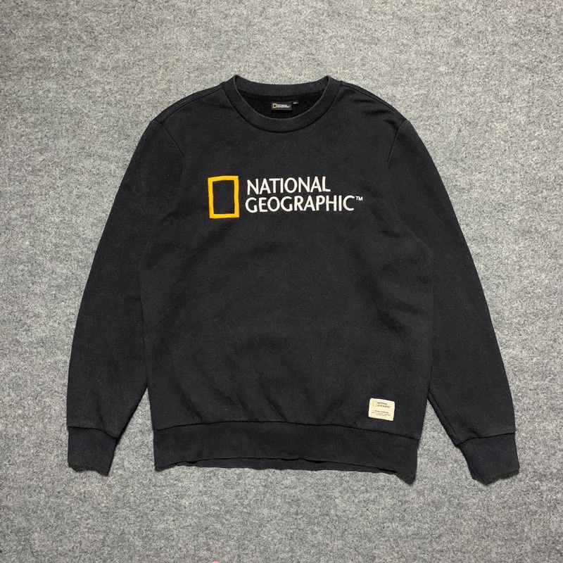 sweater crewneck national geographic natgeo second original not tas