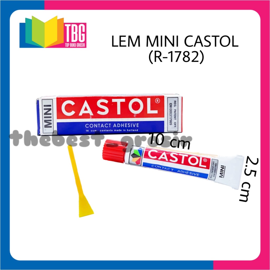 

1 PCS LEM MINI 14CC CASTOL / LEM SERBAGUNA / LEM CASTOL / LEM KUNING (R-1782)