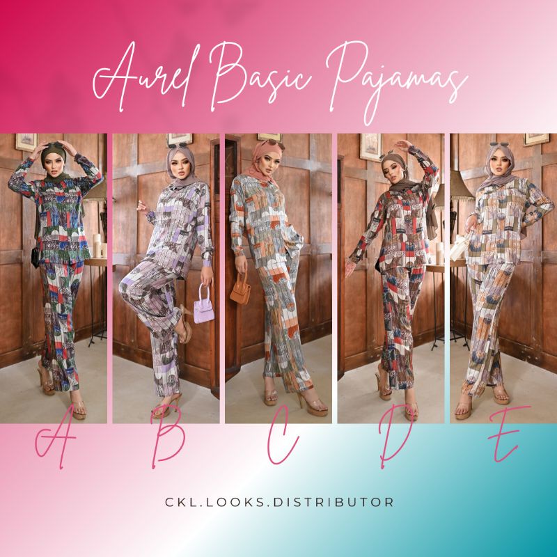 CKL LOOKS AUREL SET Piyama Fashion Multifungsi