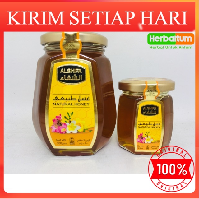 

PAKET MADU AL SHIFA 500 GR DAN 125 GR